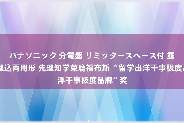 パナソニック 分電盤 リミッタースペース付 露出・半埋込両用形 先理知学荣膺福布斯 “留学出洋干事极度品牌”奖