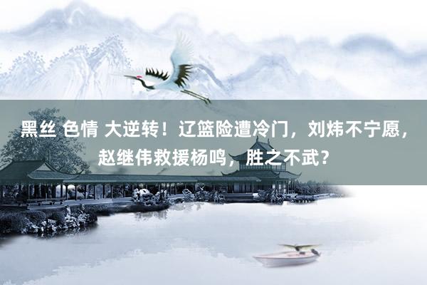 黑丝 色情 大逆转！辽篮险遭冷门，刘炜不宁愿，赵继伟救援杨鸣，胜之不武？